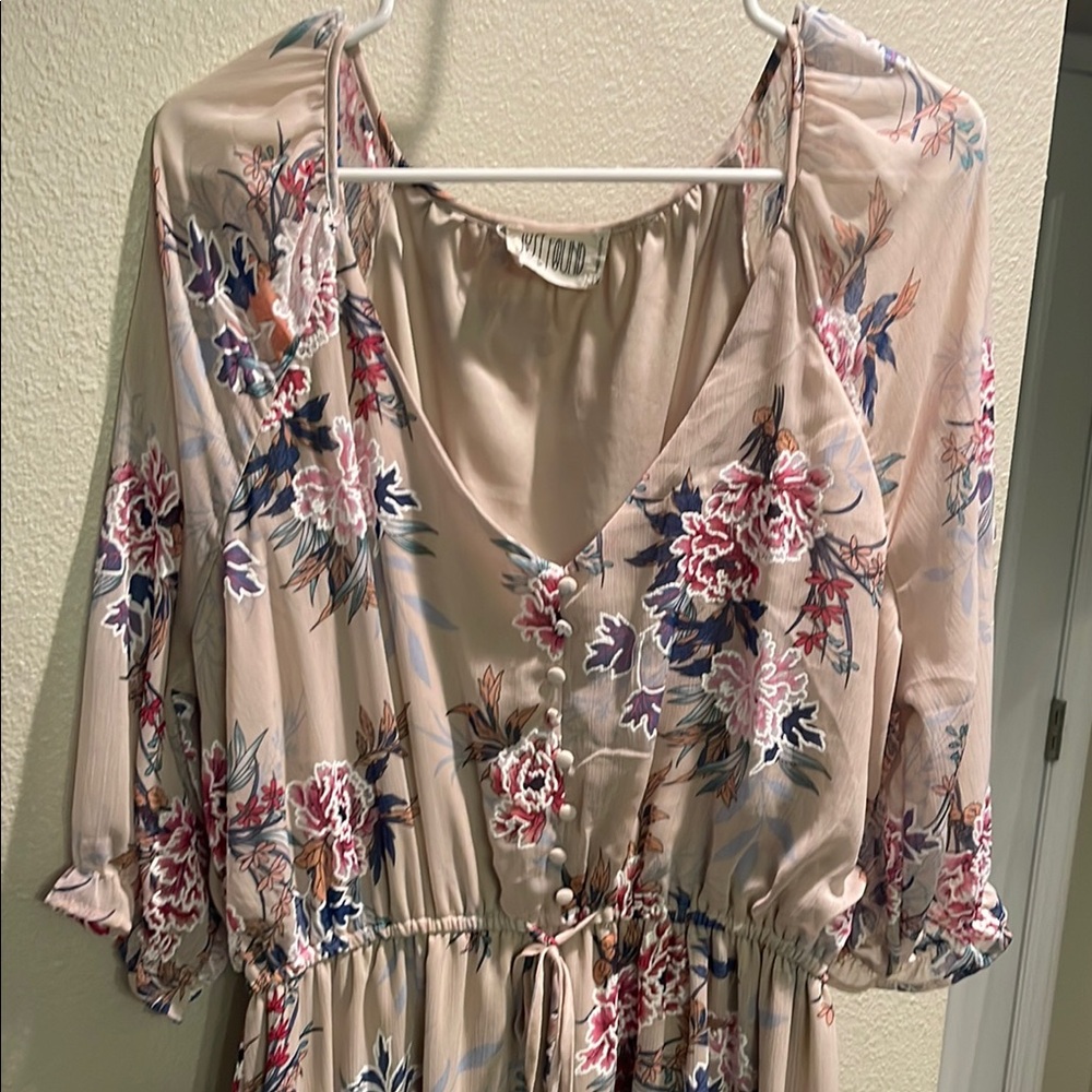 BOGO Boho Floral Maxi Dress
